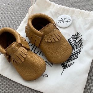 Gold/Tan Freshly Picked Moccasins